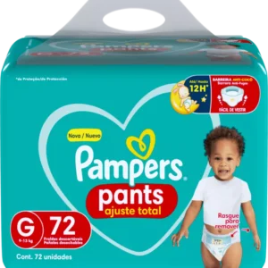 Kit c/02 und - FRALDA PAMPERS PANTS TOP G 72UN