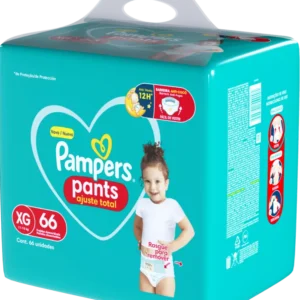 Kit c/02 und - FRALDA PAMPERS PANTS TOP XG 66UN