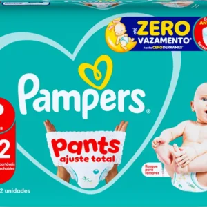 Kit c/04 und - FRALDA PAMPERS PANTS AJUSTE TOTAL MEGA P 32UN