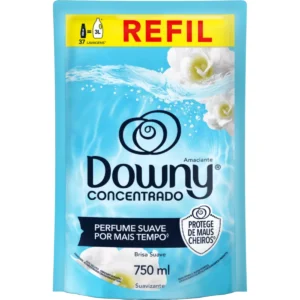 Kit c/04 und - AMACIANTE DOWNY 750ML BRISA SUAVE REFIL
