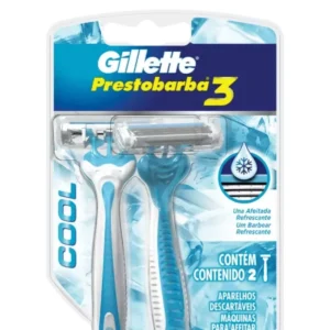 KIT c/12 und - APARELHO DE BARBEAR PRESTOBARBA 3 PB COOL 2UN