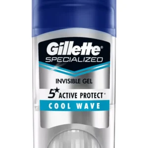 KIT c/08 und - DESODORANTE GILLETTE CLEAR GEL STICK 45G COOL WAVE