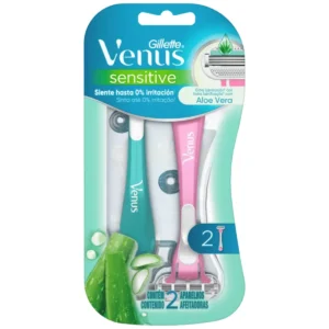 APARELHO DEPILATÓRIO GILLETTE VENUS 3 SENSITIVE PB 2UN