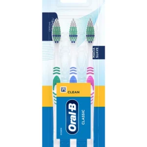 ESCOVA DENTAL ORAL-B CLEAN CLASSIC MACIA 3UN