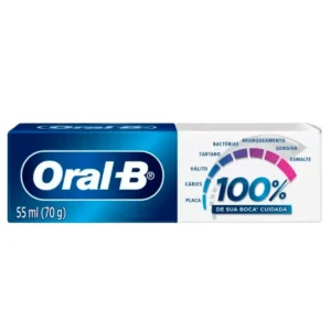 KIT c/03 und - CREME DENTAL ORAL-B 070G 100% CUIDADA