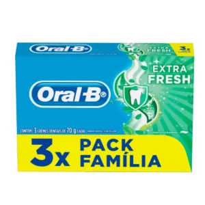 KIT c/03 und - CREME DENTAL ORAL-B 070G EXTRA FRESH