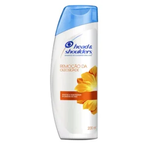 Kit c/06 und - SHAMPOO HEAD & SHOULDERS 200ML ANTICASPA REMOÇÃO DA OLEOSIDADE
