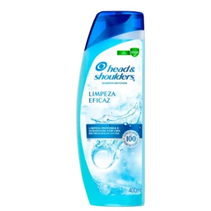 Kit c/06 und - SHAMPOO HEAD & SHOULDERS 400ML ANTICASPA LIMPEZA EFICAZ