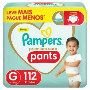 Kit c/04 und - Fralda Pampers Premium Care Pants G 112 Unidades