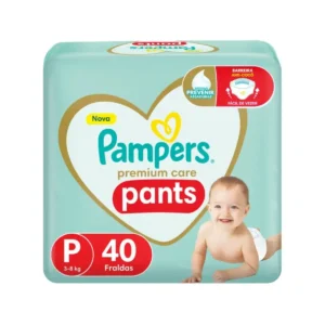 Kit c/04 und - F Fralda Pampers Pants Premium Care P 40 unidades