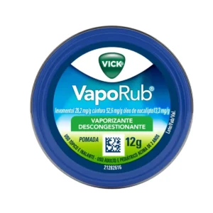 Kit c/06 und - Pomada Calmante para Bebês Vick BabyRub 12g